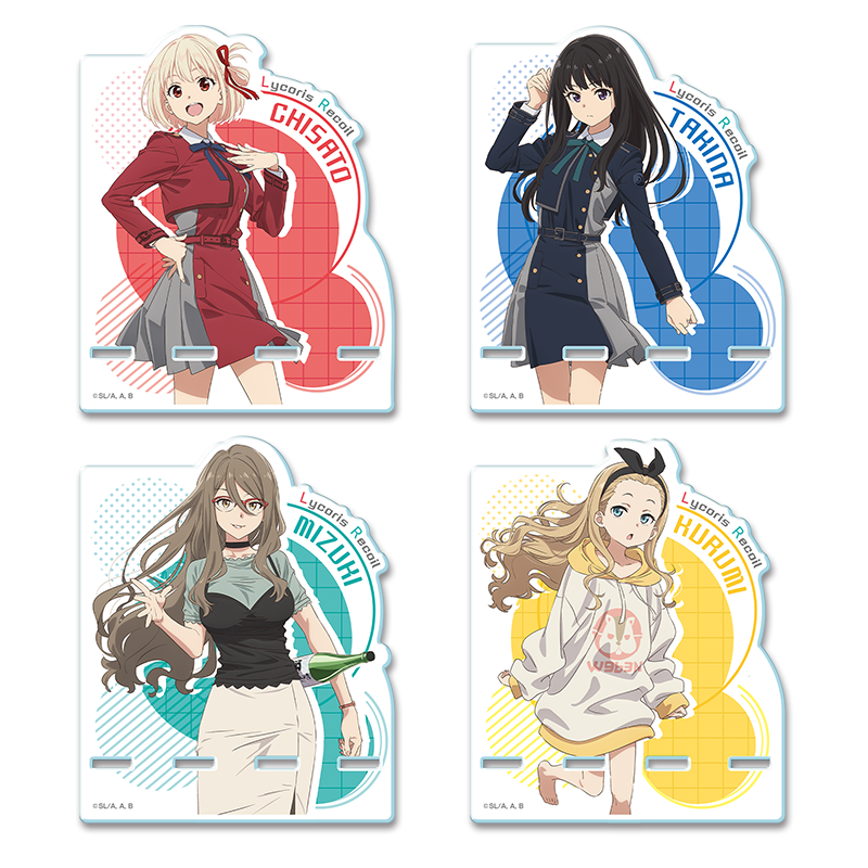 リコリス・リコイル　リコリコ　アクリルスタンド スマホスタンド　セット アクリルスマホスタンド - GOODS | オリジナルTVアニメーション