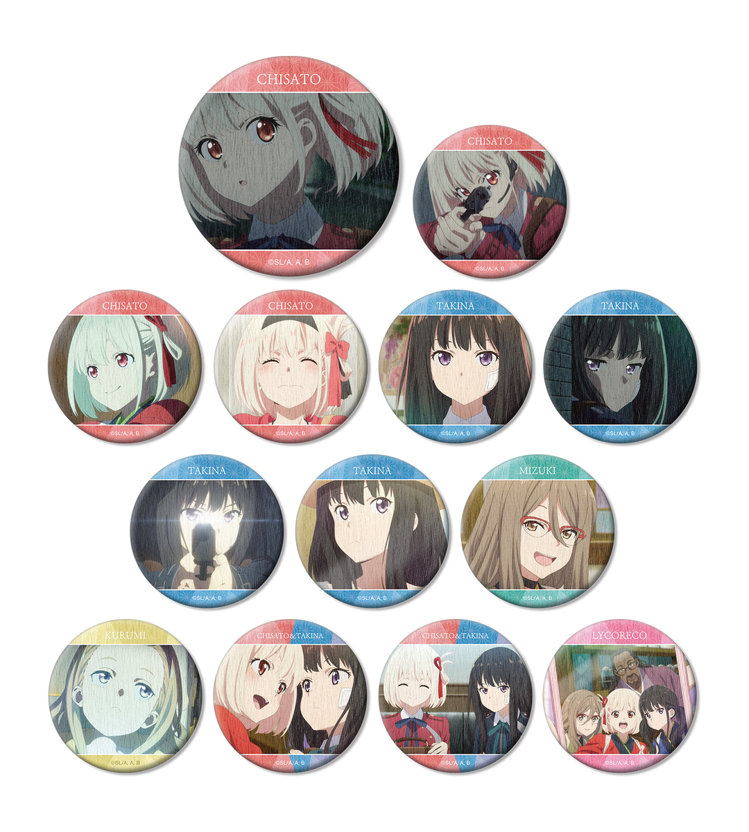 トレーディング場面写和紙缶バッジ - GOODS | オリジナルTV