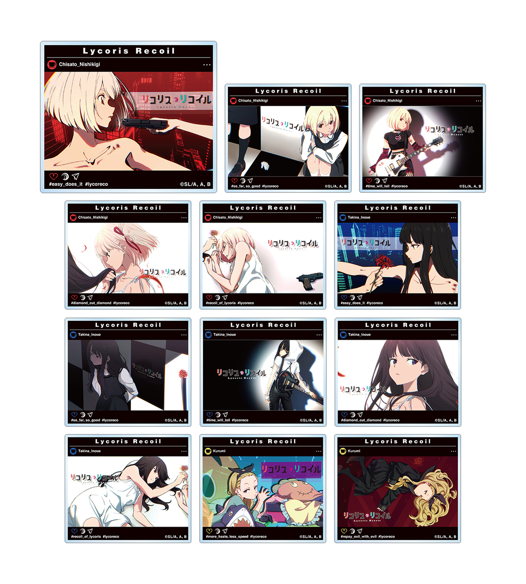 トレーディングSNS風アクリルカード - GOODS | オリジナルTV